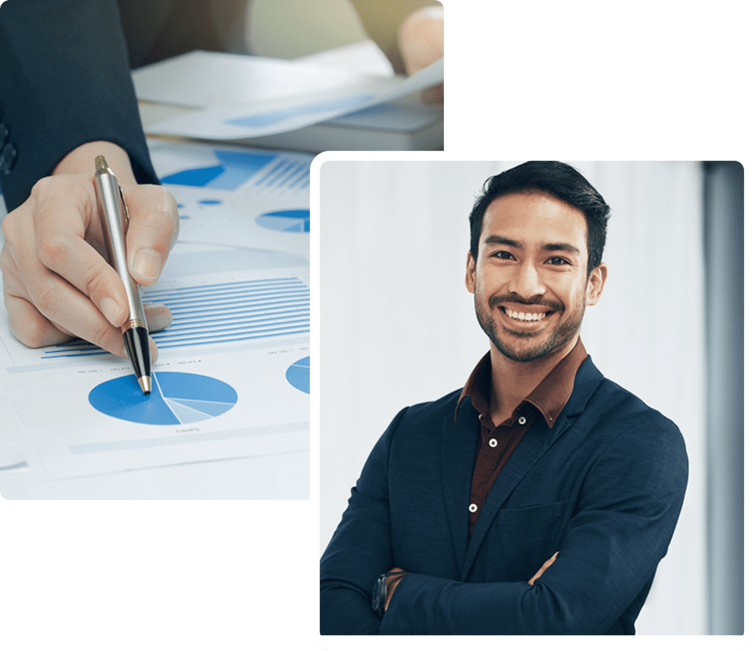 Analyzing financial charts with pen